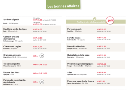 Bonnes affaires